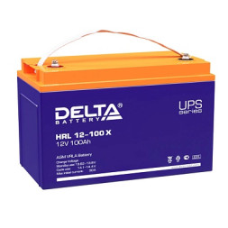 Delta HRL 12-100 X Аккумулятор герметичный свинцово-кислотный