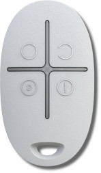 Брелок 4-х кнопочный с обратной связью Ajax SpaceControl (white)