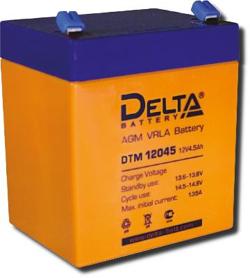 Delta DTM 12045 Аккумулятор герметичный свинцово-кислотный