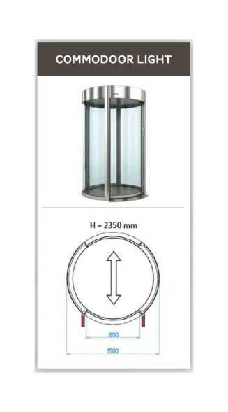 Шлюзовая кабина SAIMA COMMODOOR LIGHT