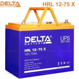 Delta HRL 12-75 X Аккумулятор герметичный свинцово-кислотный